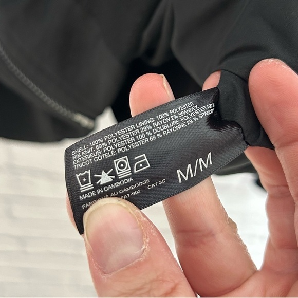 SUNG Alfred Sung Black Satin Bomber Style Jacket - Picture 9 of 12